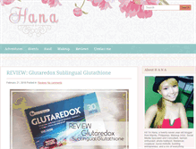 Tablet Screenshot of dollhana.com